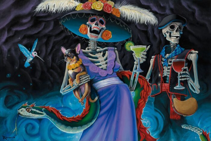 Dia de Los muertos La Catrina Art